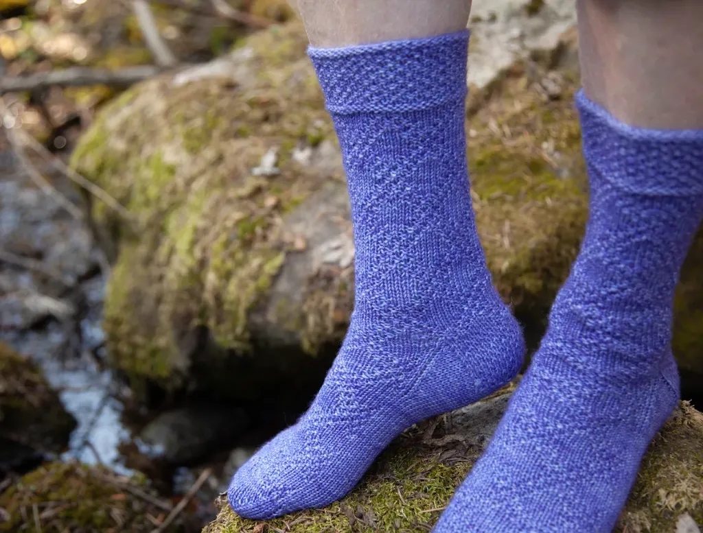 Mossy Trail Socks Pattern