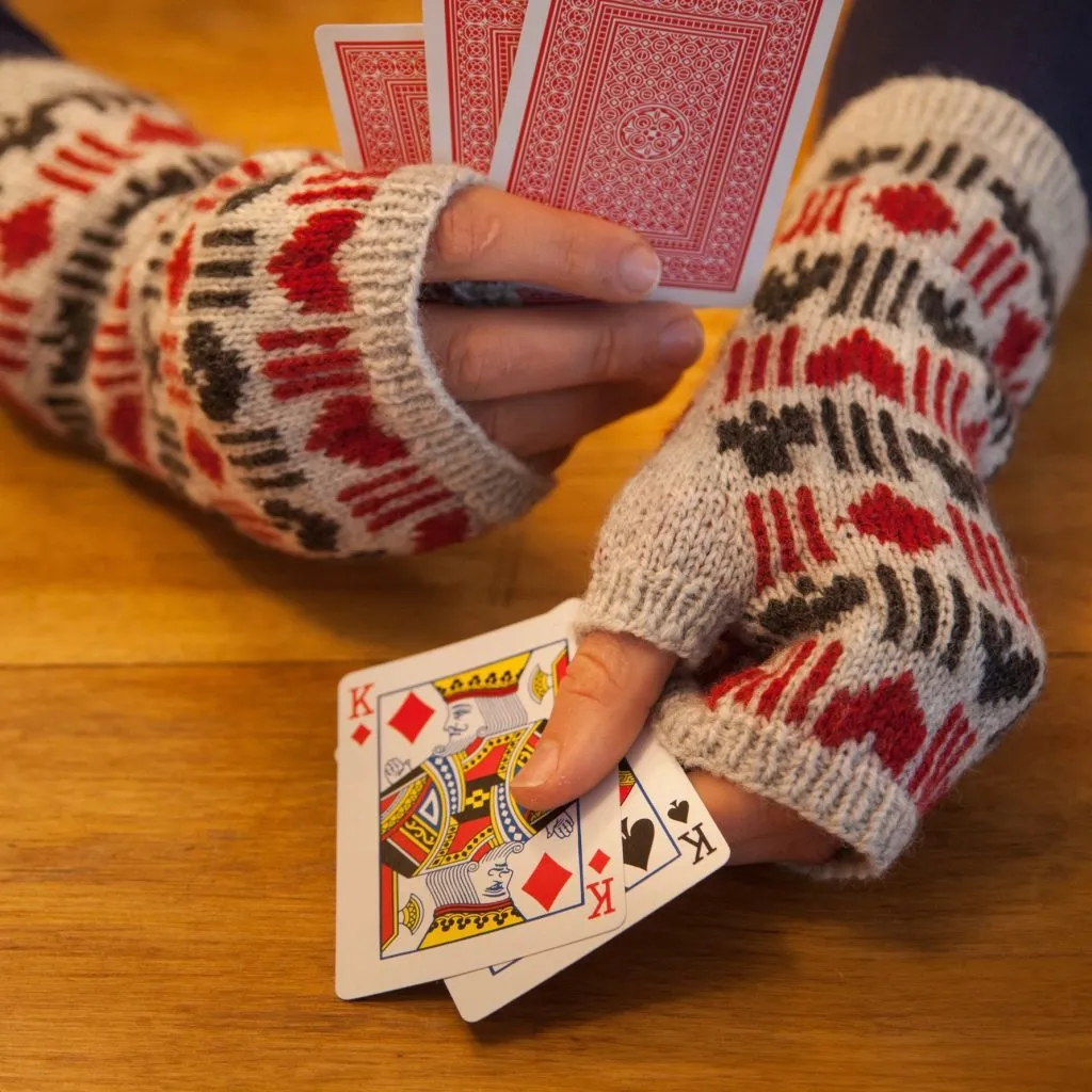 Card Game Mitts Pattern