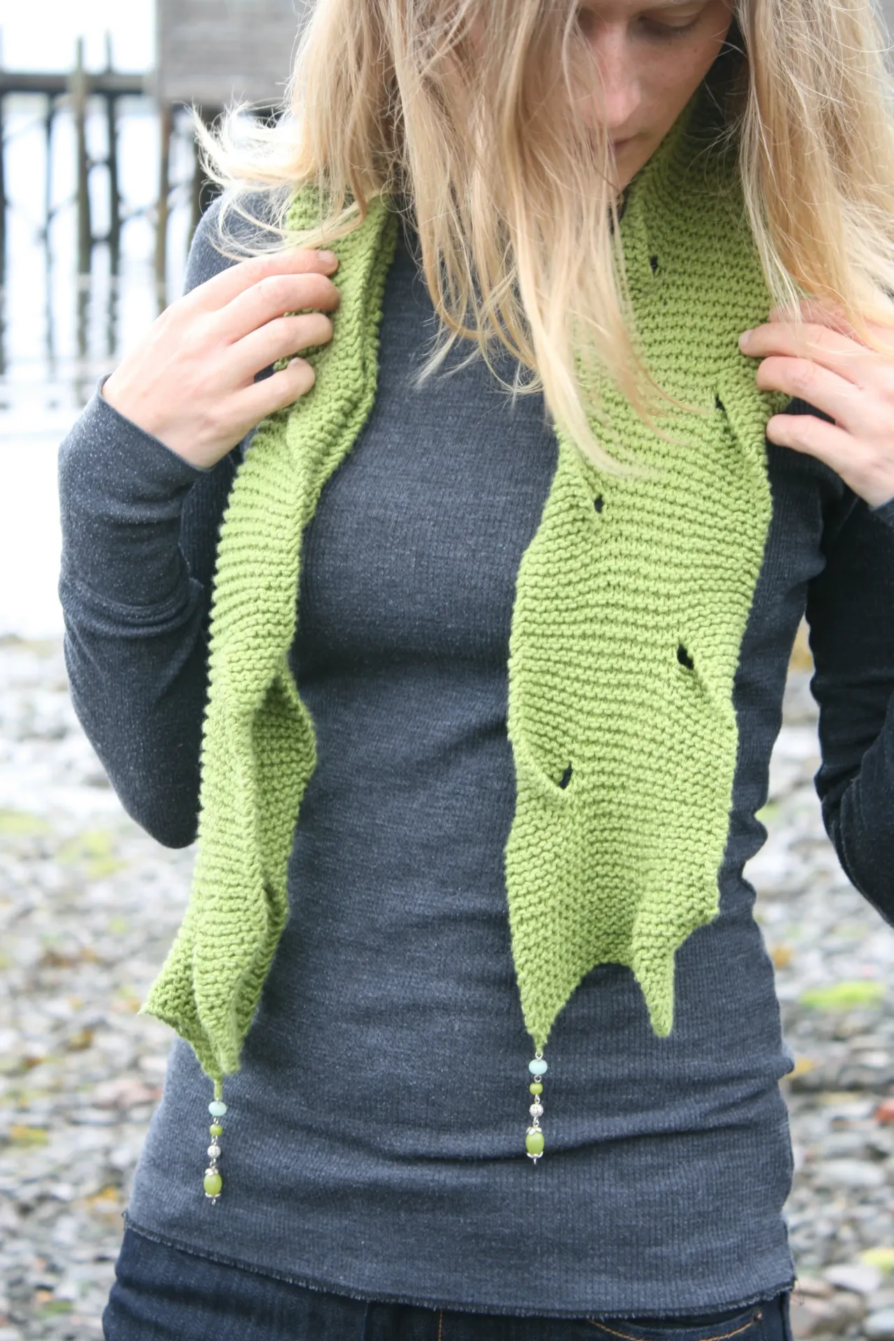 Tidal Cove Scarf Pattern
