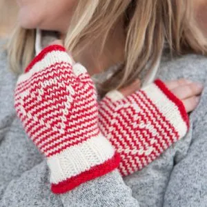 Young at Heart Mitts Pattern